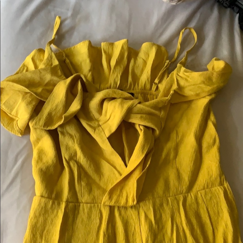 Yellow romper
